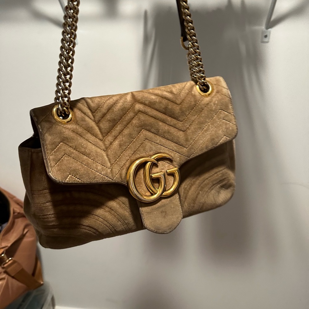 Gucci velvet bag
